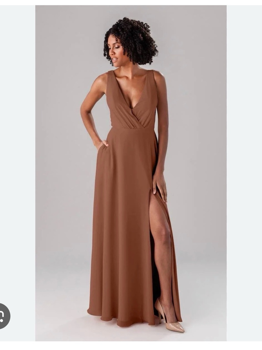 Kennedy Blue- burnt orange , Lydia style